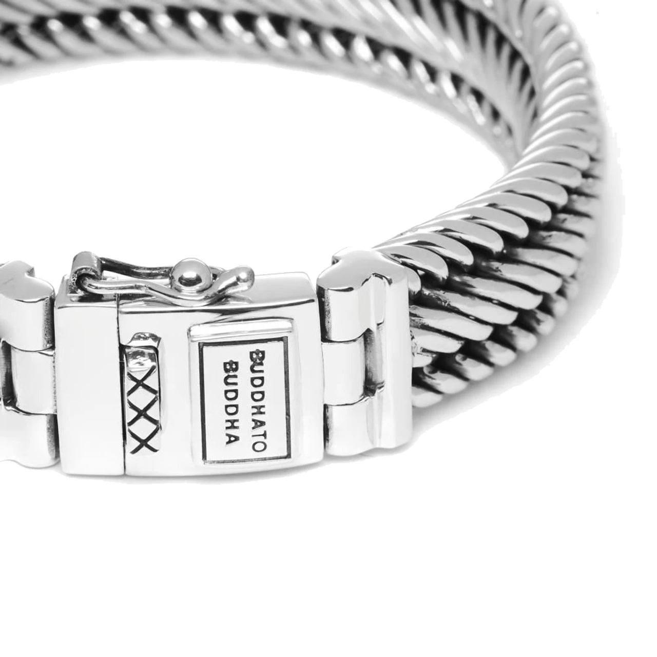 Buddha To Buddha Edwin Small Sterling Silver Size F Bracelet 151 2 Buddha To Buddha Edwin Small Sterling Silver Size F Bracelet 151 - Image 2