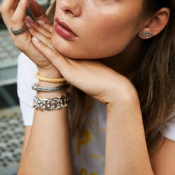 Buddha To Buddha Nathalie Small Sterling Silver Size E Bracelet 211 10 Buddha To Buddha Nathalie Small Sterling Silver Size E Bracelet 211 -Fashion Watch Shop 001J012110101 5 67578 01339.1597697762