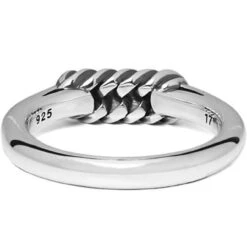 Buddha To Buddha Refined Chain Silver Size 18 Ring 016 -Fashion Watch Shop 001J020160118 2 05159 90507.1597697774