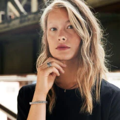 Buddha To Buddha Chain Small Sterling Silver Size 18 Ring 541 -Fashion Watch Shop 001J025410118 3 88082 87536.1597697765