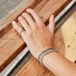 Buddha To Buddha Nurul XS Sterling Silver Size E Bracelet J065 -Fashion Watch Shop 001K010660107 1 44641 72358.1597697745