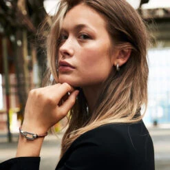 Buddha To Buddha Ben Small Silver One Size Earrings 437 -Fashion Watch Shop 002J034370100 4 01293 07703.1597697812