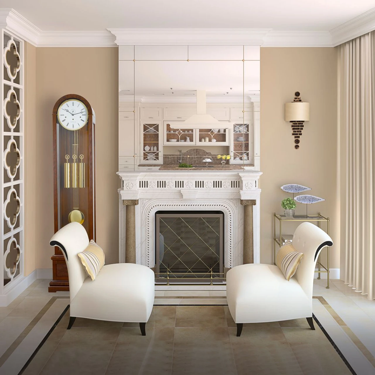 Hermle Mechanical 8-Day Cable Driven Westminster Walnut Finish Grandfather Clock 01087-030461 2 Hermle Mechanical 8-Day Cable Driven Westminster Walnut Finish Grandfather Clock 01087-030461 - Image 2