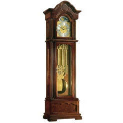 Hermle Solid Wood 8-Day Triple Chime Mechanical Movement Grandfather Clock 01093-031171