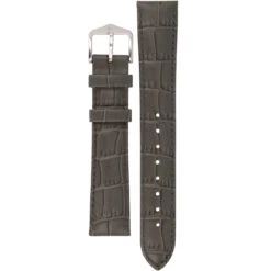 Hirsch Louisianalook Replacement Watch Strap Grey Alligator Embossed Leather 20mm With Free Connecting Pins 5 Hirsch Louisianalook Replacement Watch Strap Grey Alligator Embossed Leather 20mm With Free Connecting Pins -Fashion Watch Shop 03427030 2 18 1 39018.1496310561