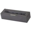 Mele And Co Sam 6 Piece Watch Box Bonded Leather In Stone Grey 1579