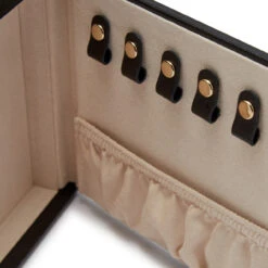 WOLF Palermo Single Black Anthracite Watch Winder With Jewellery Storage 213702 -Fashion Watch Shop 213702 6 73359.1615368265