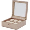 WOLF Palermo 6 Piece Rose Gold Watch Box 213816