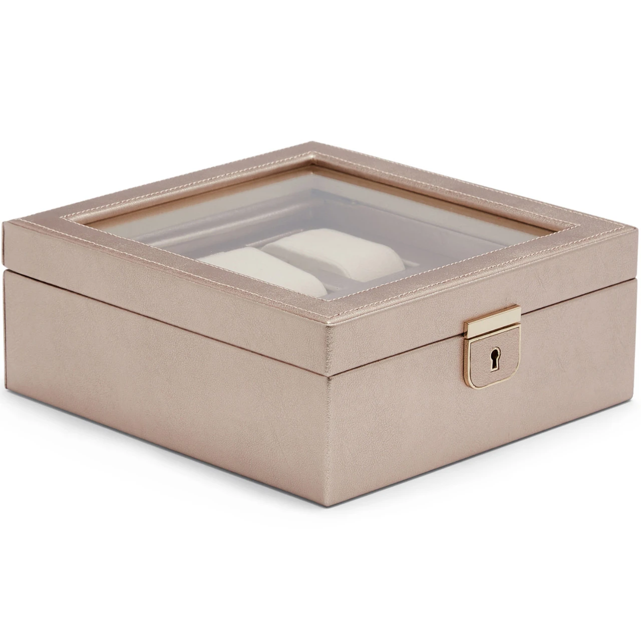 WOLF Palermo 6 Piece Rose Gold Watch Box 213816 6 WOLF Palermo 6 Piece Rose Gold Watch Box 213816 - Image 6