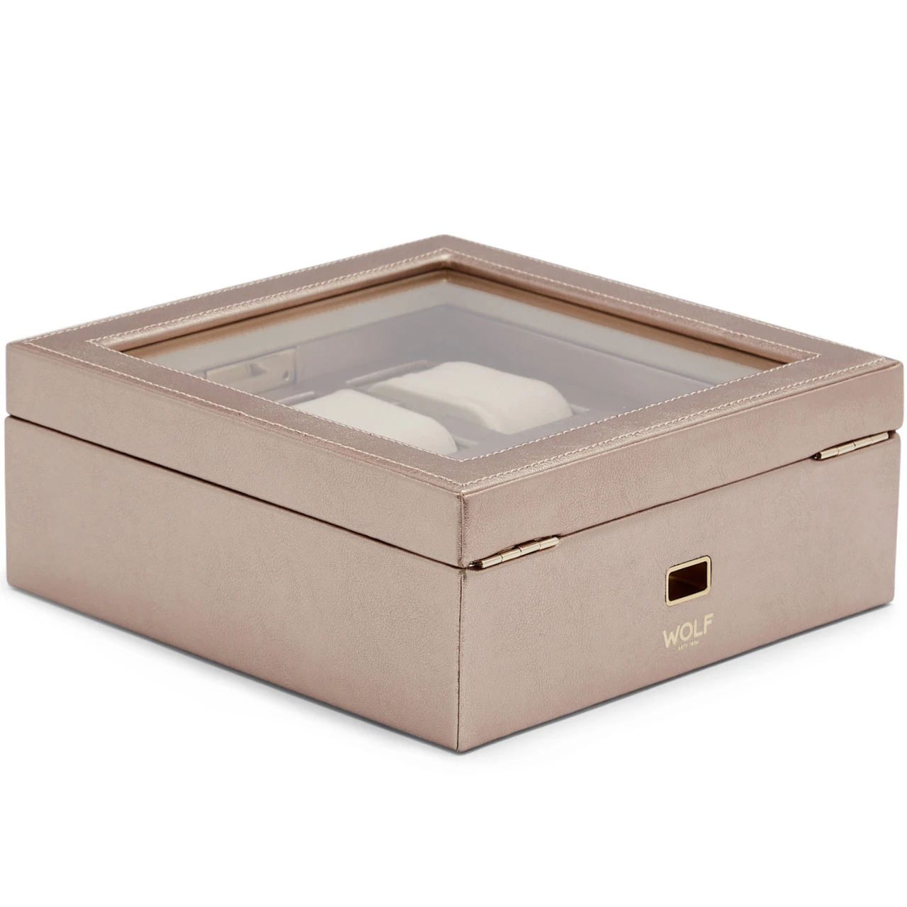 WOLF Palermo 6 Piece Rose Gold Watch Box 213816 7 WOLF Palermo 6 Piece Rose Gold Watch Box 213816 - Image 7