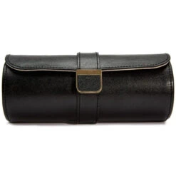 Wolf Palermo Double Watch Roll With Jewellery Case In Black Anthracite 213902 12 Wolf Palermo Double Watch Roll With Jewellery Case In Black Anthracite 213902 -Fashion Watch Shop 213902 1 04022.1675676809