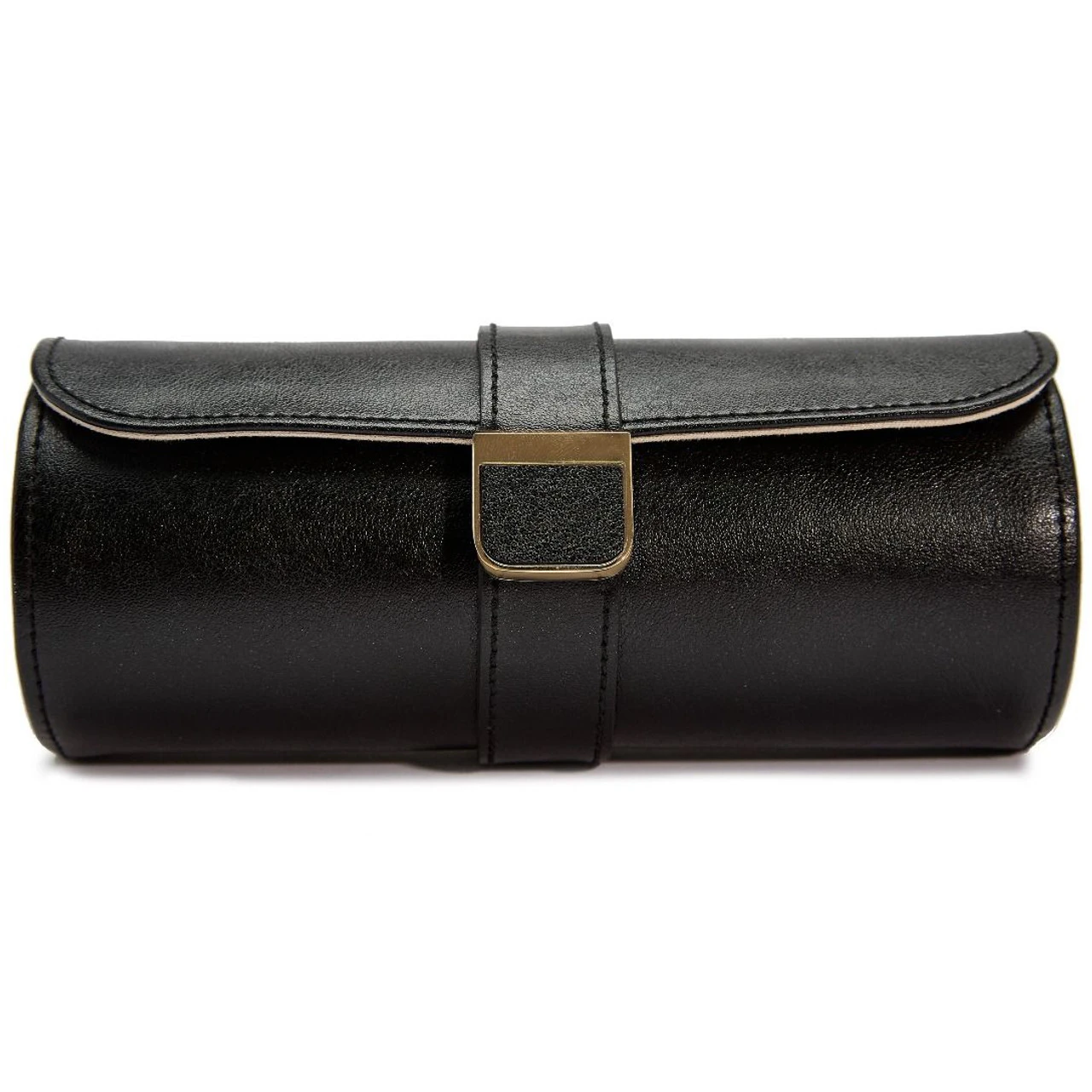 Wolf Palermo Double Watch Roll With Jewellery Case In Black Anthracite 213902 3 Wolf Palermo Double Watch Roll With Jewellery Case In Black Anthracite 213902 - Image 3