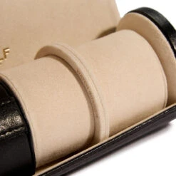 Wolf Palermo Double Watch Roll With Jewellery Case In Black Anthracite 213902 15 Wolf Palermo Double Watch Roll With Jewellery Case In Black Anthracite 213902 -Fashion Watch Shop 213902 6 46274.1675676724