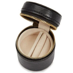 Wolf Palermo Double Watch Roll With Jewellery Case In Black Anthracite 213902 19 Wolf Palermo Double Watch Roll With Jewellery Case In Black Anthracite 213902 -Fashion Watch Shop 213902 7 66799.1675676731