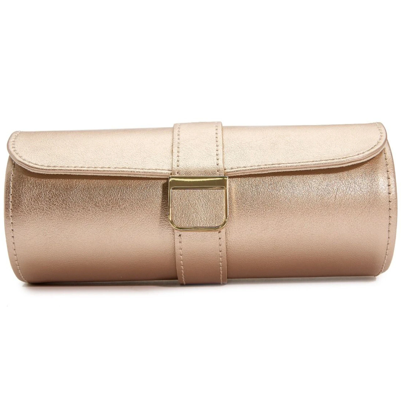 Wolf Palermo Double Watch Roll With Jewellery Case In Rose Gold 213916 3 Wolf Palermo Double Watch Roll With Jewellery Case In Rose Gold 213916 - Image 3