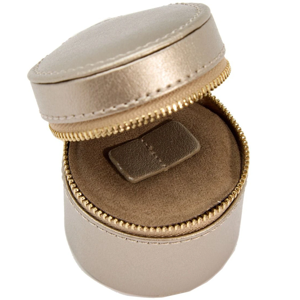 Wolf Palermo Double Watch Roll With Jewellery Case In Pewter 213978 9 Wolf Palermo Double Watch Roll With Jewellery Case In Pewter 213978 - Image 9