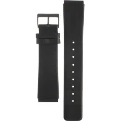 Skagen Watch Replacement Black Leather Strap 22mm For 233XLCLB With Free Connecting Pins