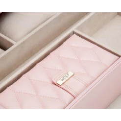 Wolf Caroline Extra Large Rose Quartz Jewellery Case 329515 7 Wolf Caroline Extra Large Rose Quartz Jewellery Case 329515 -Fashion Watch Shop 329515 4 75805.1685977310
