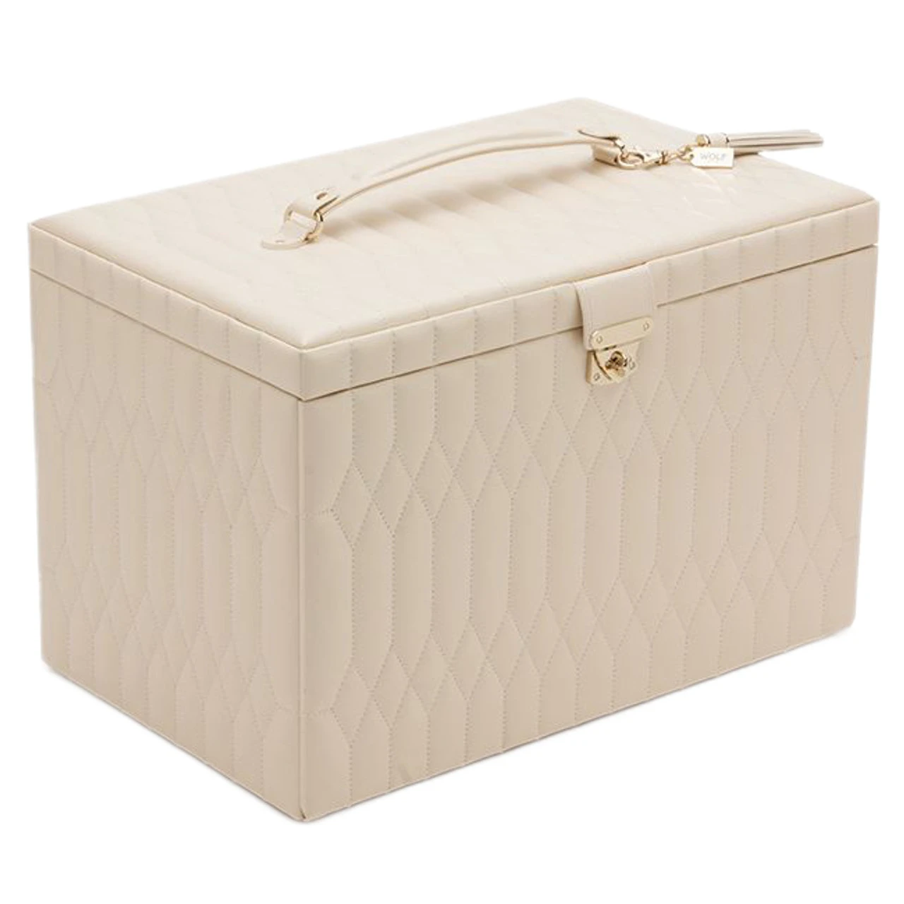 Wolf Caroline Extra Large Ivory Jewellery Case 329553 3 Wolf Caroline Extra Large Ivory Jewellery Case 329553 - Image 3