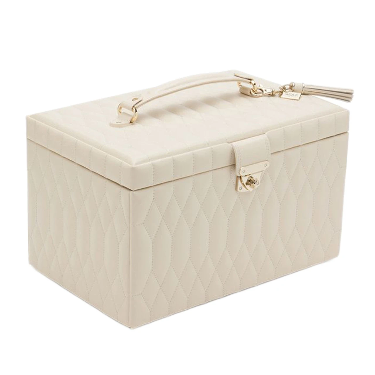 Wolf Caroline Large Ivory Jewellery Case 329653 3 Wolf Caroline Large Ivory Jewellery Case 329653 - Image 3