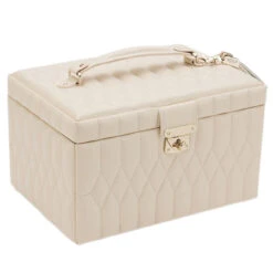 Wolf Caroline Medium Ivory Jewellery Case 329753 -Fashion Watch Shop 329753 2 14654.1685083761