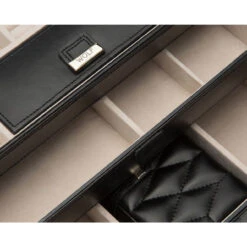 Wolf Caroline Medium Black Jewellery Case 329771 8 Wolf Caroline Medium Black Jewellery Case 329771 -Fashion Watch Shop 329771 4 31149.1685083712