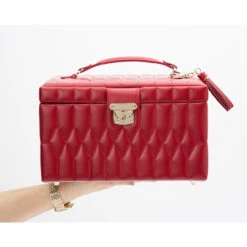 Wolf Caroline Medium Red Jewellery Case 329772 10 Wolf Caroline Medium Red Jewellery Case 329772 -Fashion Watch Shop 329772 5 10815.1685083593