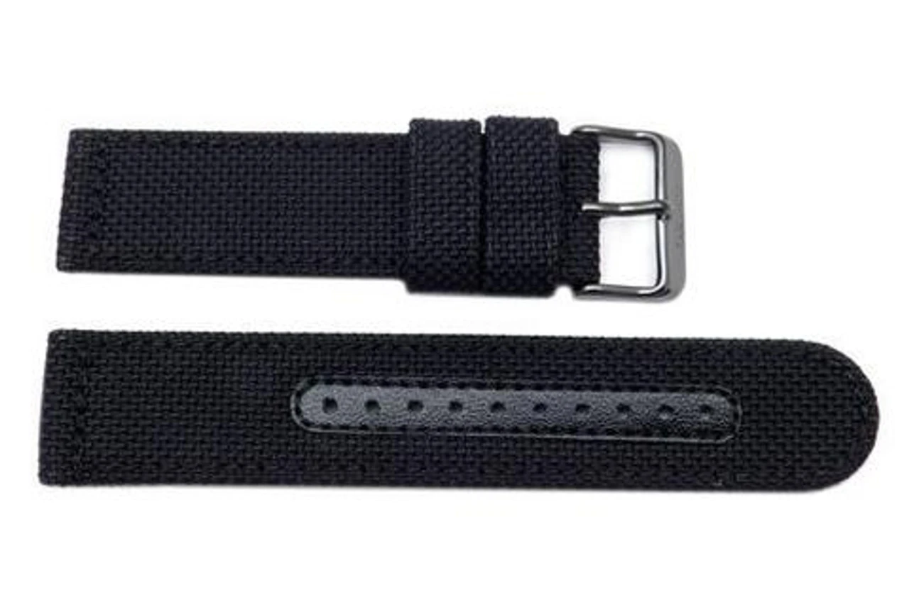Seiko Black Nylon 22mm Replacement Strap For SSC233 (L0BH011N9) 1 Seiko Black Nylon 22mm Replacement Strap For SSC233 (L0BH011N9)