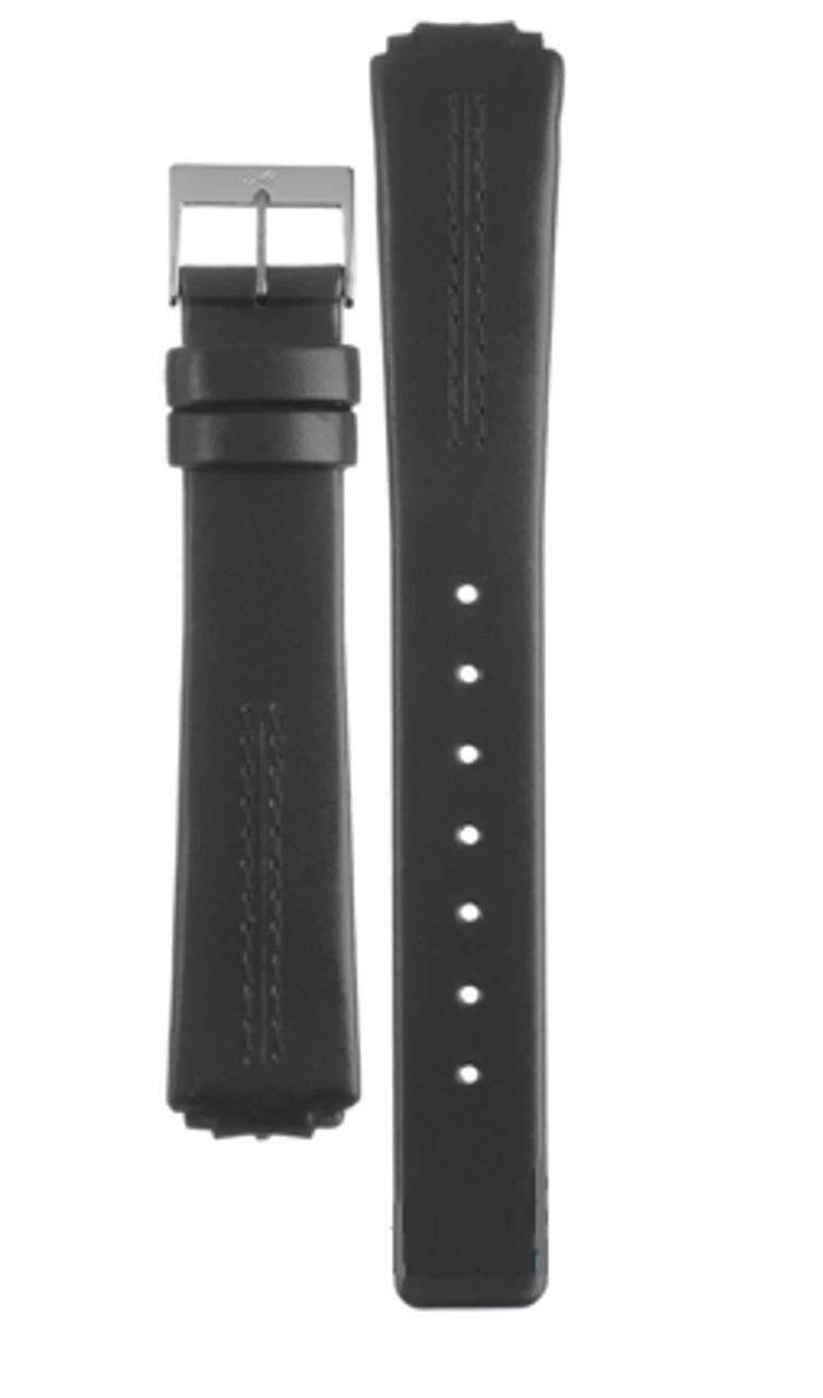 Skagen Replacement Black Leather Watch Strap For 433SSLC And 433SSLB With Free Connecting Screws 1 Skagen Replacement Black Leather Watch Strap For 433SSLC And 433SSLB With Free Connecting Screws