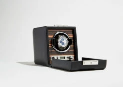 WOLF Roadstar Single Black With Aged Wood Watch Winder 457056 10 WOLF Roadstar Single Black With Aged Wood Watch Winder 457056 -Fashion Watch Shop 457056 RoadsterSingleWinder 02258.1615457412