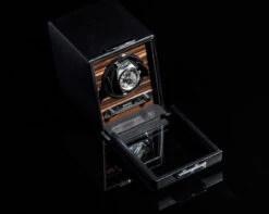 WOLF Roadstar Single Black With Aged Wood Watch Winder 457056 11 WOLF Roadstar Single Black With Aged Wood Watch Winder 457056 -Fashion Watch Shop 457056 Roadster single 41482.1615457407