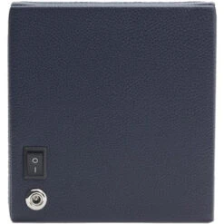 WOLF Cub Single Watch Winder With Glass Cover Navy Pebble Finish 461117 7 WOLF Cub Single Watch Winder With Glass Cover Navy Pebble Finish 461117 -Fashion Watch Shop 461117 3 07188.1673010374
