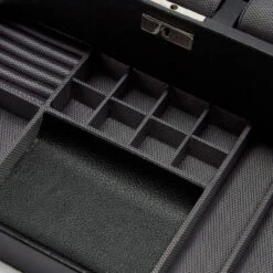 WOLF Viceroy 10 Piece Black Watch Box With Storage 466202 16 WOLF Viceroy 10 Piece Black Watch Box With Storage 466202 -Fashion Watch Shop 466202 5 87412.1618387612 1