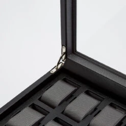 WOLF Viceroy 10 Piece Black Watch Box With Storage 466202 15 WOLF Viceroy 10 Piece Black Watch Box With Storage 466202 -Fashion Watch Shop 466202 6 28526.1618387610 1