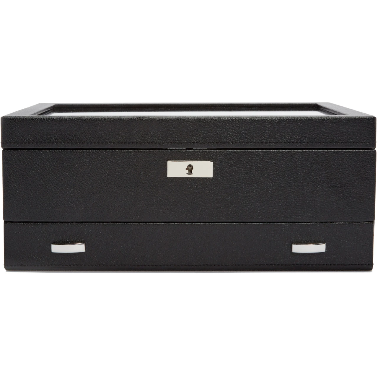WOLF Viceroy 10 Piece Black Watch Box With Storage 466202 10 WOLF Viceroy 10 Piece Black Watch Box With Storage 466202 - Image 10