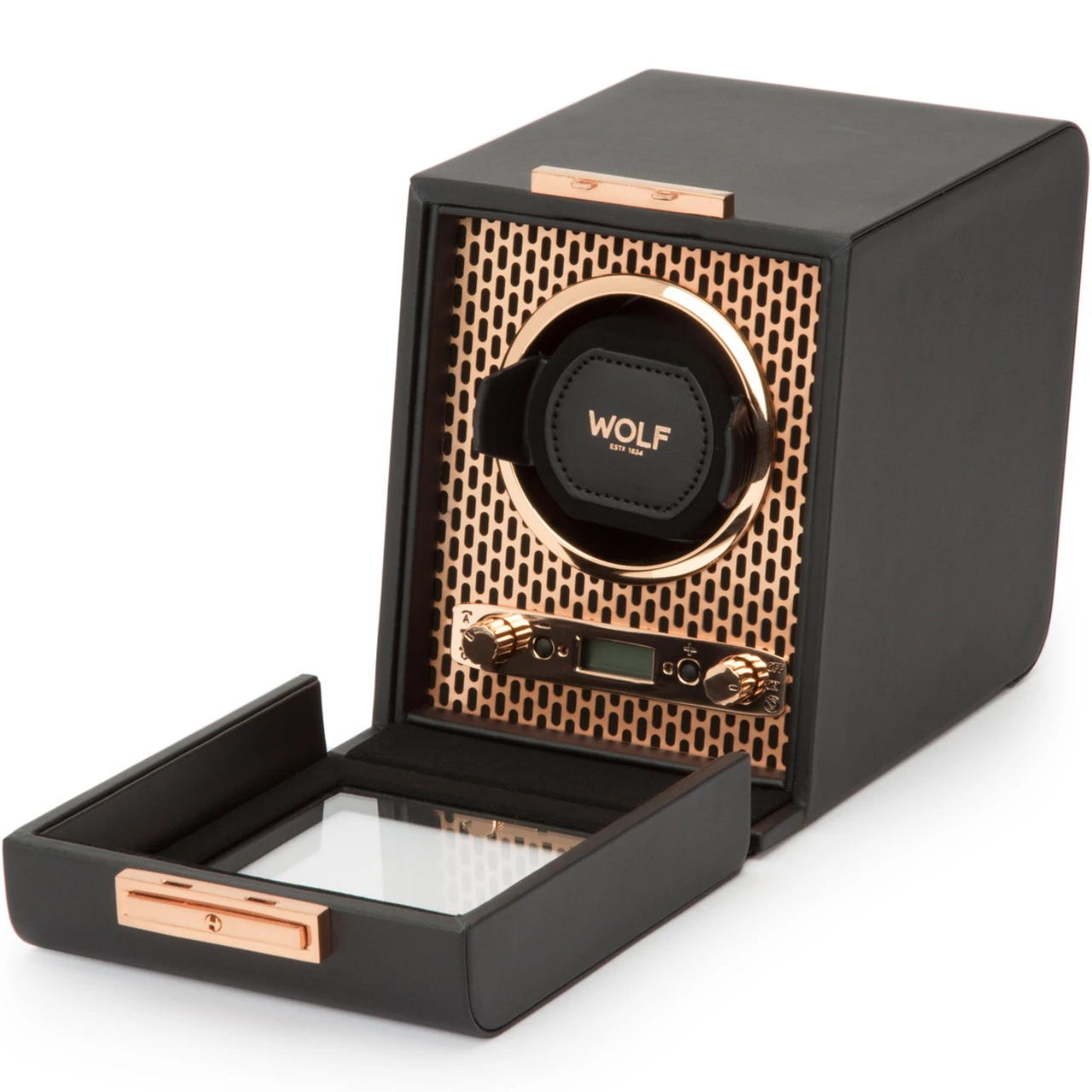 WOLF Axis Collection Copper Single Watch Winder 469116 2 WOLF Axis Collection Copper Single Watch Winder 469116 - Image 2
