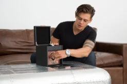 WOLF Axis Collection Copper Single Watch Winder With Storage 469216 -Fashion Watch Shop 469216 Axis SingleWinderStorage 2 84565.1615458712