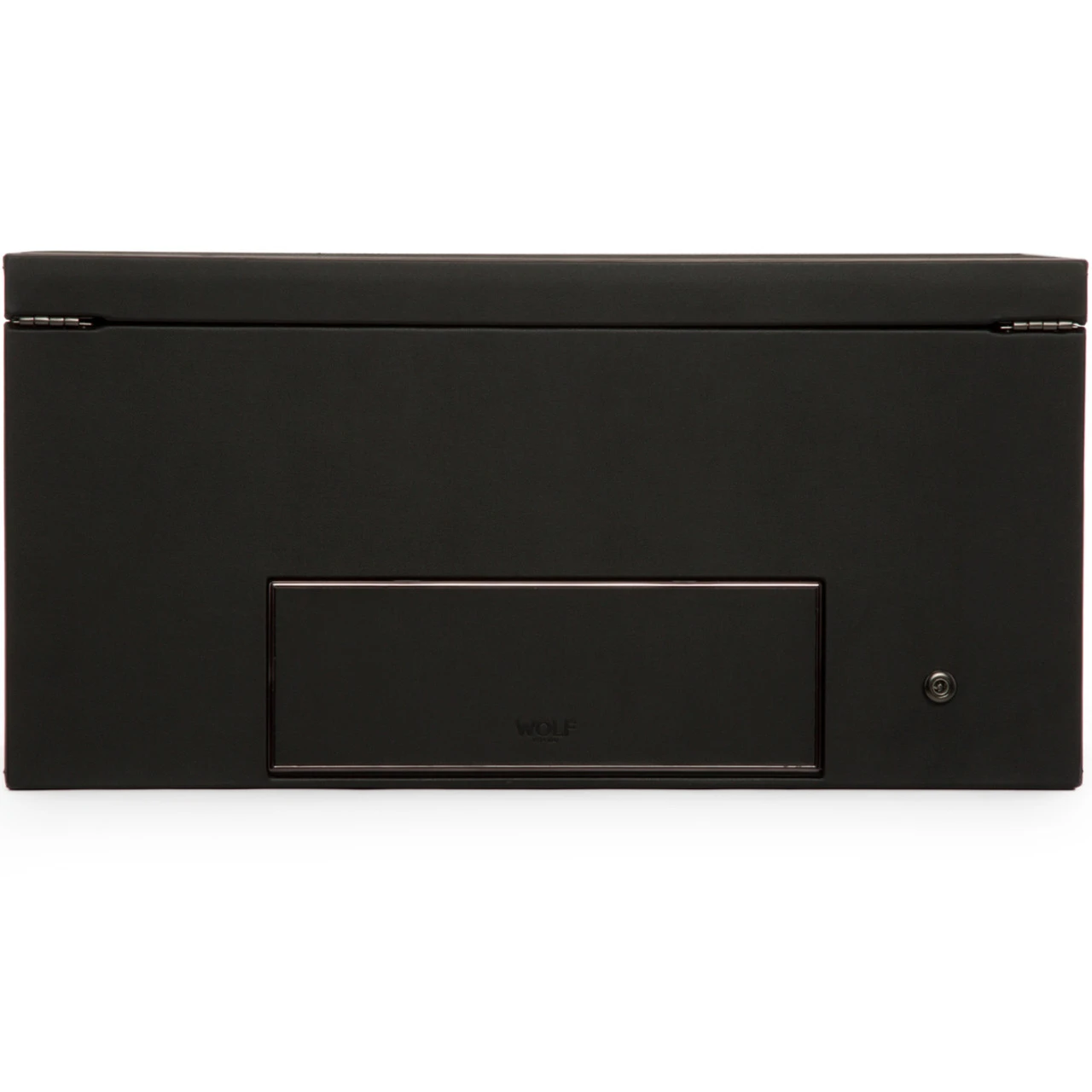 WOLF Axis Collection Powder Coat Triple Watch Winder With Storage 469403 4 WOLF Axis Collection Powder Coat Triple Watch Winder With Storage 469403 - Image 4