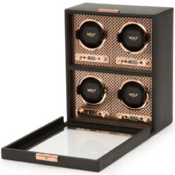 WOLF Axis Collection Copper 4 Piece Winder 469516 -Fashion Watch Shop 469516 1 86392.1616642893