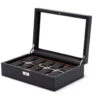 WOLF Roadster 10 Piece Leather Watch Box 477556
