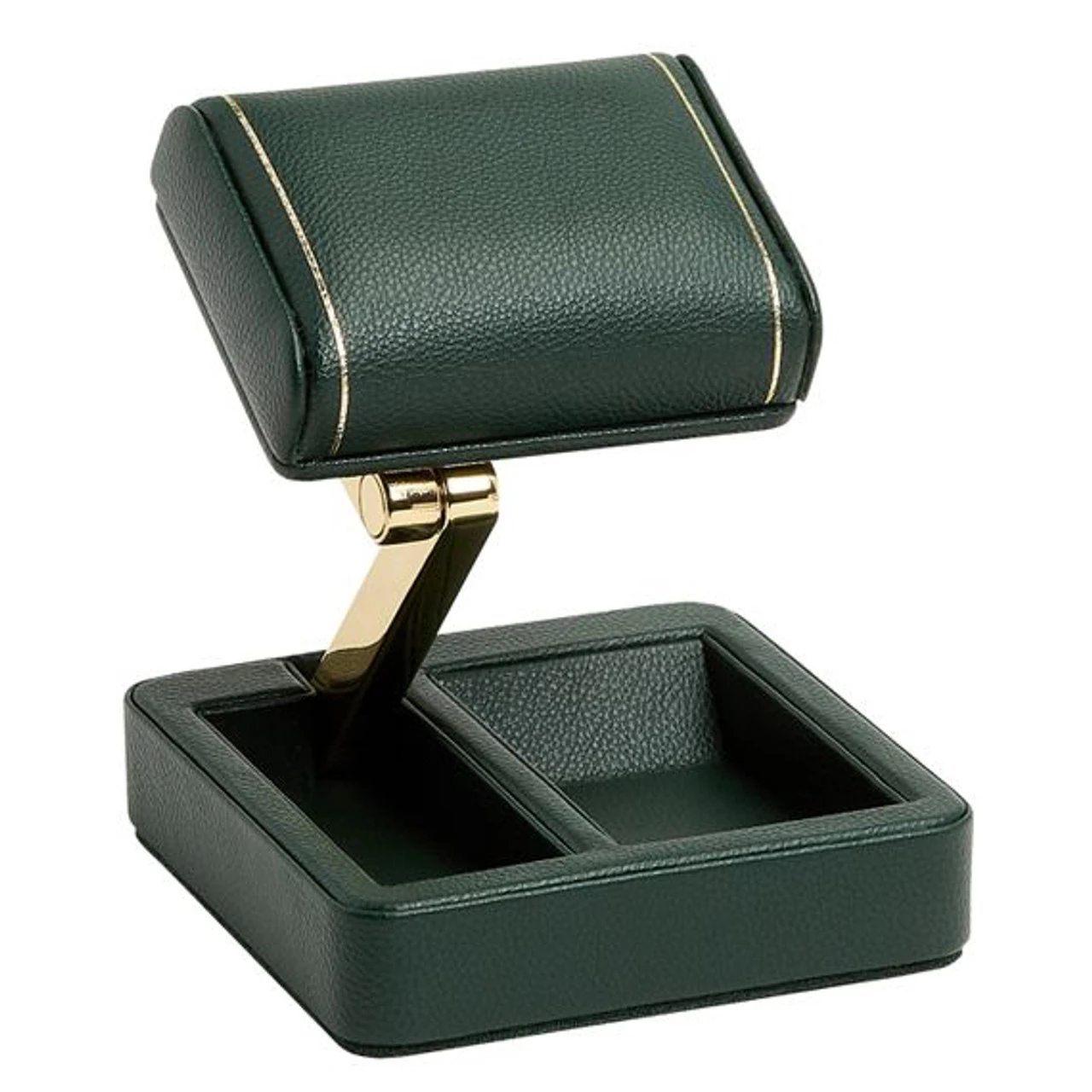 Wolf British Racing Green Single Travel Watch Stand 485441 2 Wolf British Racing Green Single Travel Watch Stand 485441 - Image 2