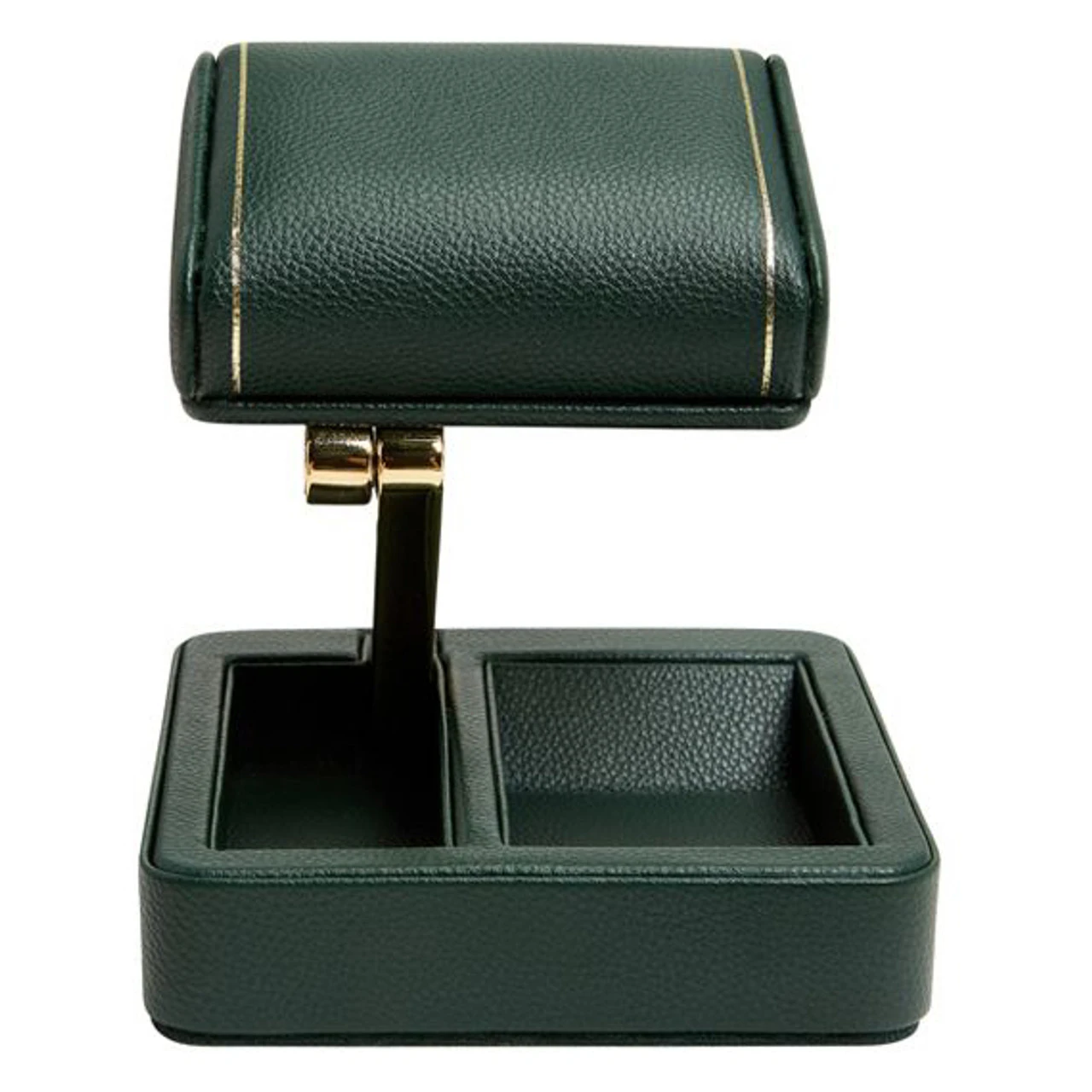 Wolf British Racing Green Single Travel Watch Stand 485441 1 Wolf British Racing Green Single Travel Watch Stand 485441