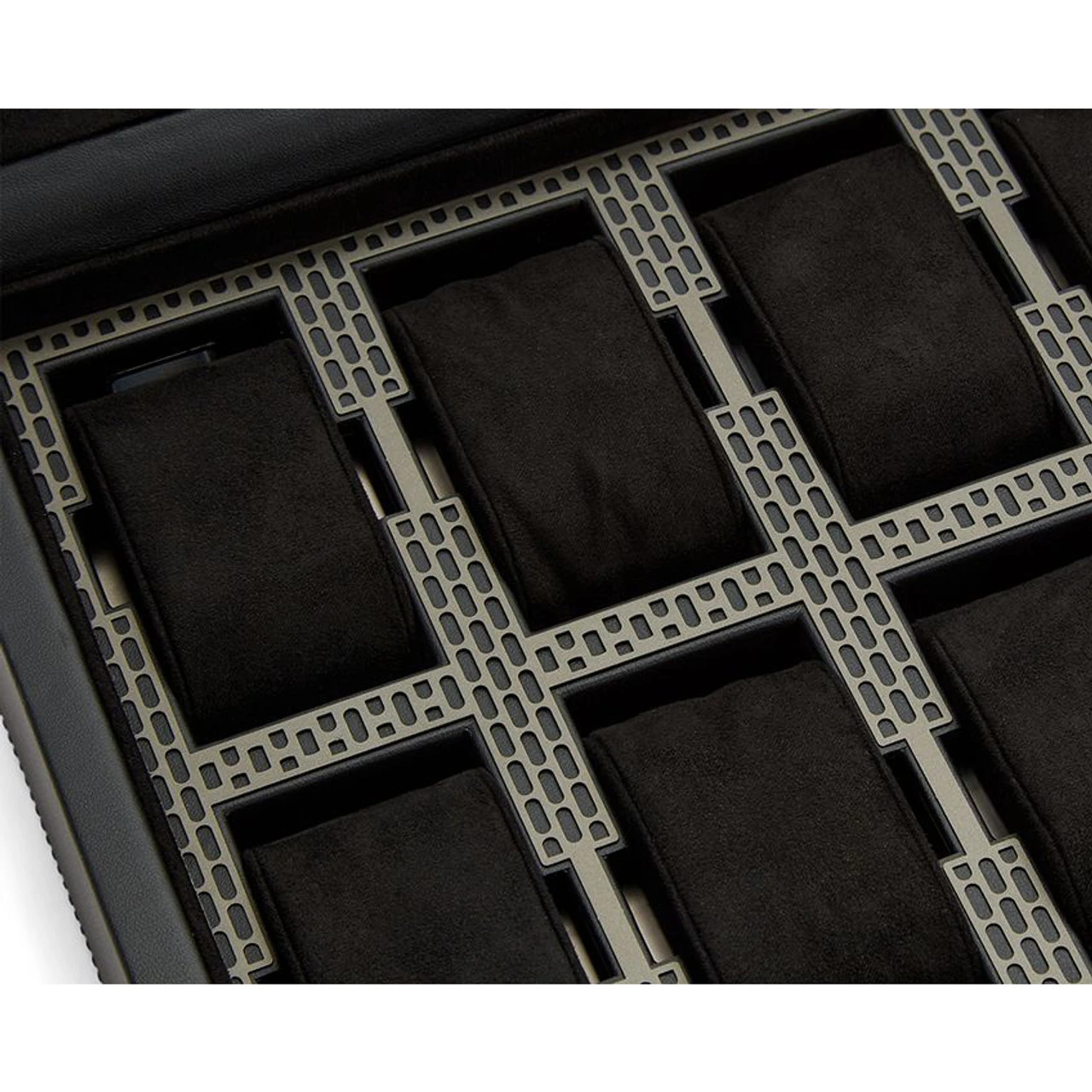 Wolf Axis 8 Piece Powder Coat Vegan Leather Watch Box 488003 6 Wolf Axis 8 Piece Powder Coat Vegan Leather Watch Box 488003 - Image 6