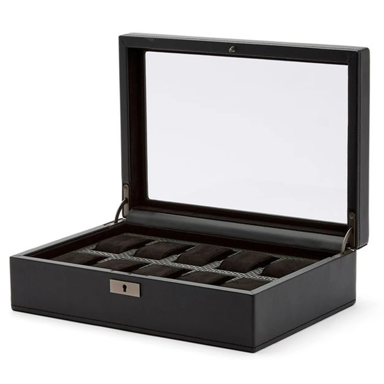 Wolf Axis 10 Piece Powder Coat Vegan Leather Watch Box 488103 5 Wolf Axis 10 Piece Powder Coat Vegan Leather Watch Box 488103 - Image 5