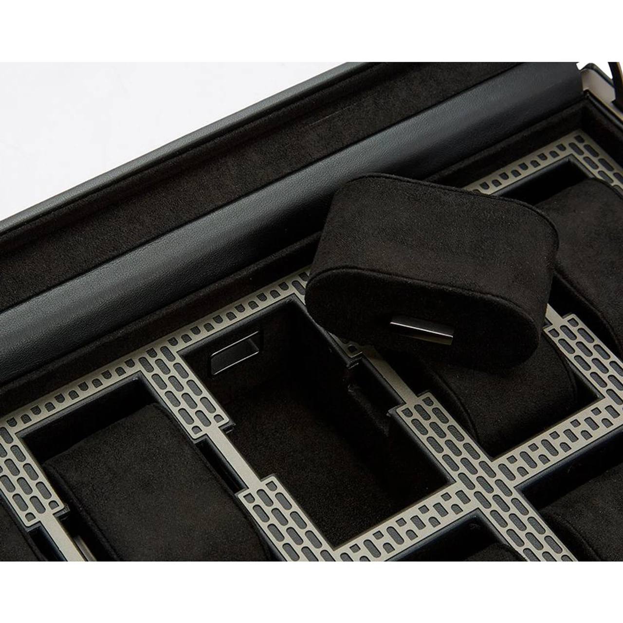 Wolf Axis 10 Piece Powder Coat Vegan Leather Watch Box 488103 7 Wolf Axis 10 Piece Powder Coat Vegan Leather Watch Box 488103 - Image 7