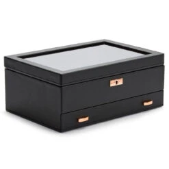 Wolf Axis 10 Piece Copper Plated With Drawer Watch Box 488216 -Fashion Watch Shop 488216 3 11788.1675754076 1