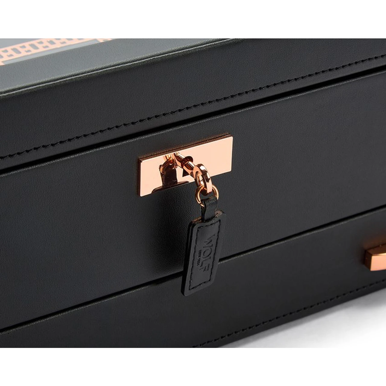 Wolf Axis 10 Piece Copper Plated With Drawer Watch Box 488216 4 Wolf Axis 10 Piece Copper Plated With Drawer Watch Box 488216 - Image 4