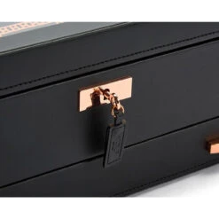 Wolf Axis 10 Piece Copper Plated With Drawer Watch Box 488216 -Fashion Watch Shop 488216 7 76495.1675754077