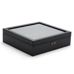 Wolf Axis 15 Piece Powder Coat Vegan Leather Watch Box 488303 -Fashion Watch Shop 488303 3 16821.1675754438 1