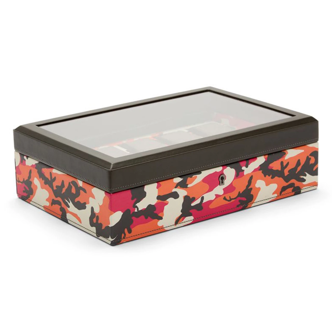 Wolf Elements Fire 10 Piece Vegan Leather Watch Box 665472 3 Wolf Elements Fire 10 Piece Vegan Leather Watch Box 665472 - Image 3